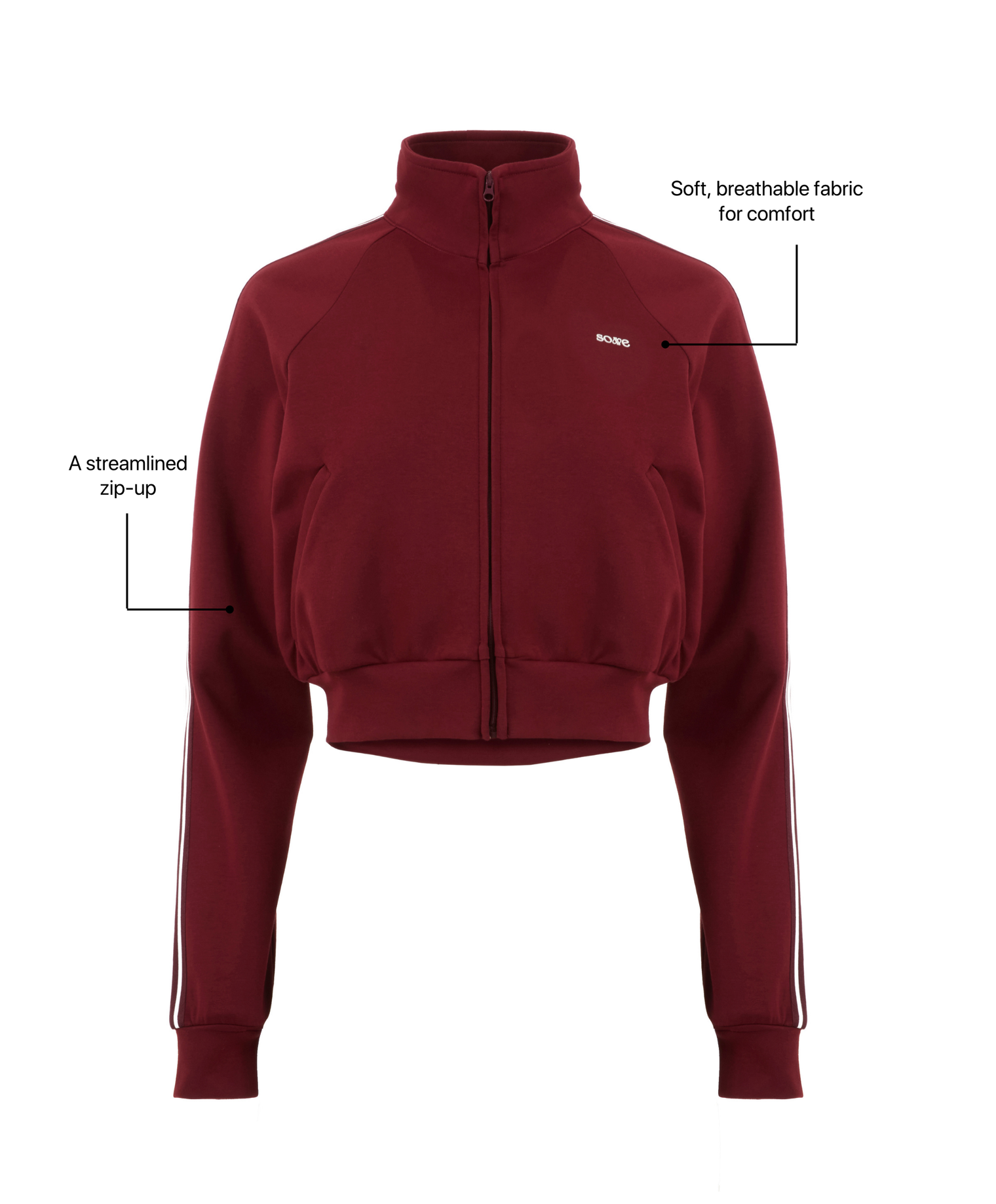 Moscow Suit Jacket - Burgundy