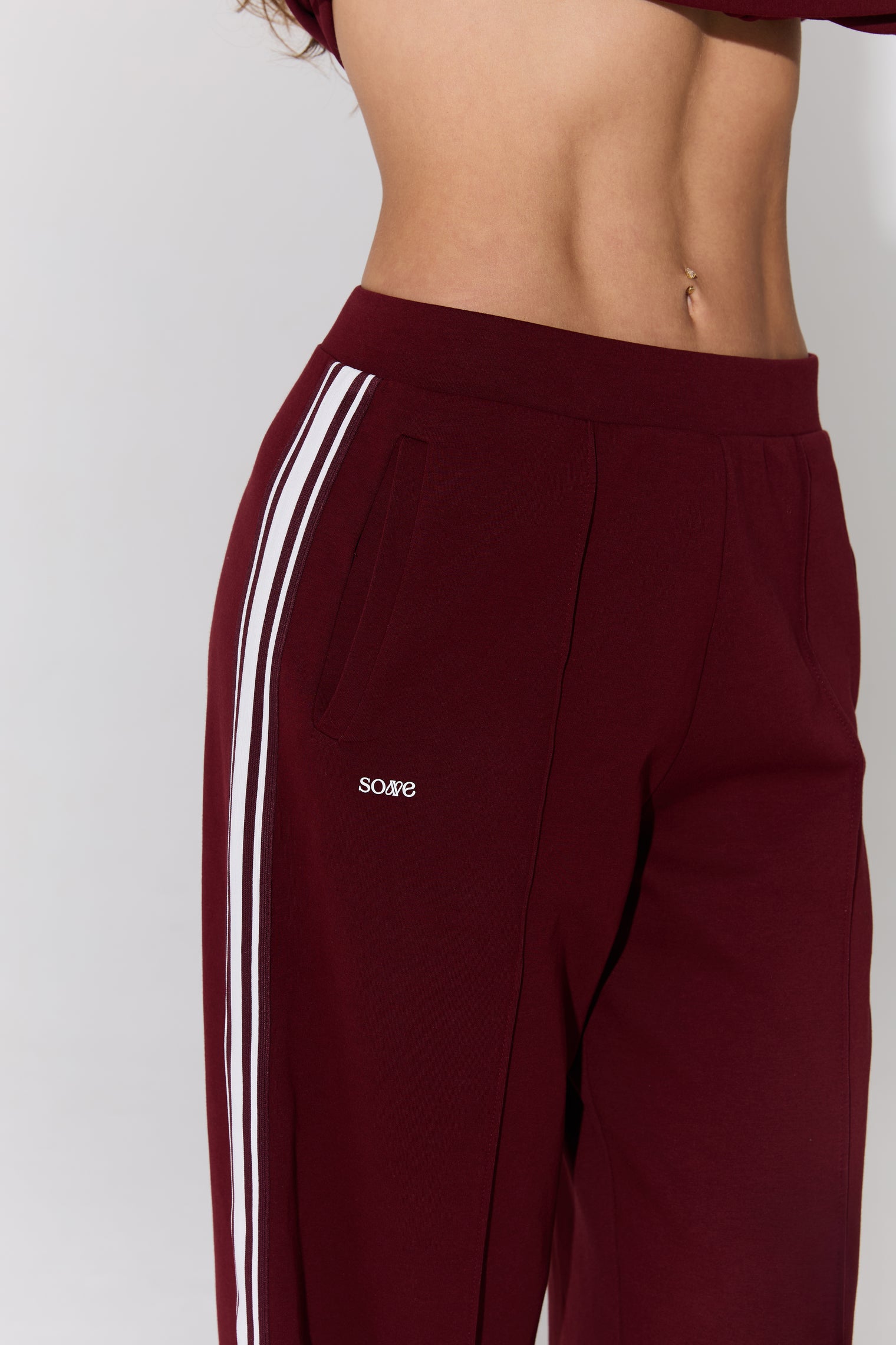 Moscow Suit Pants - Burgundy