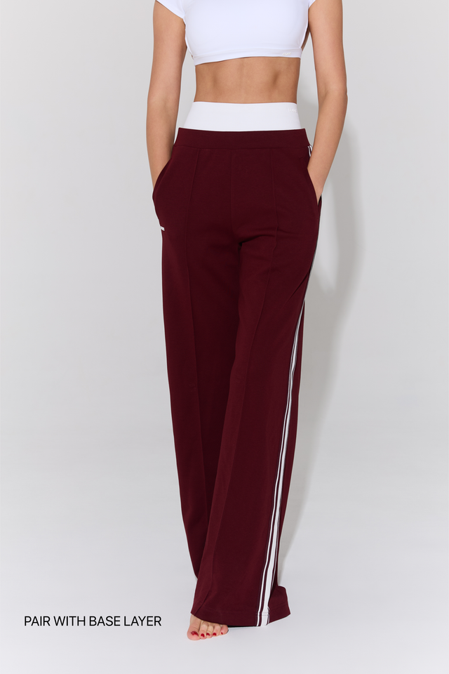 Moscow Suit Pants - Burgundy