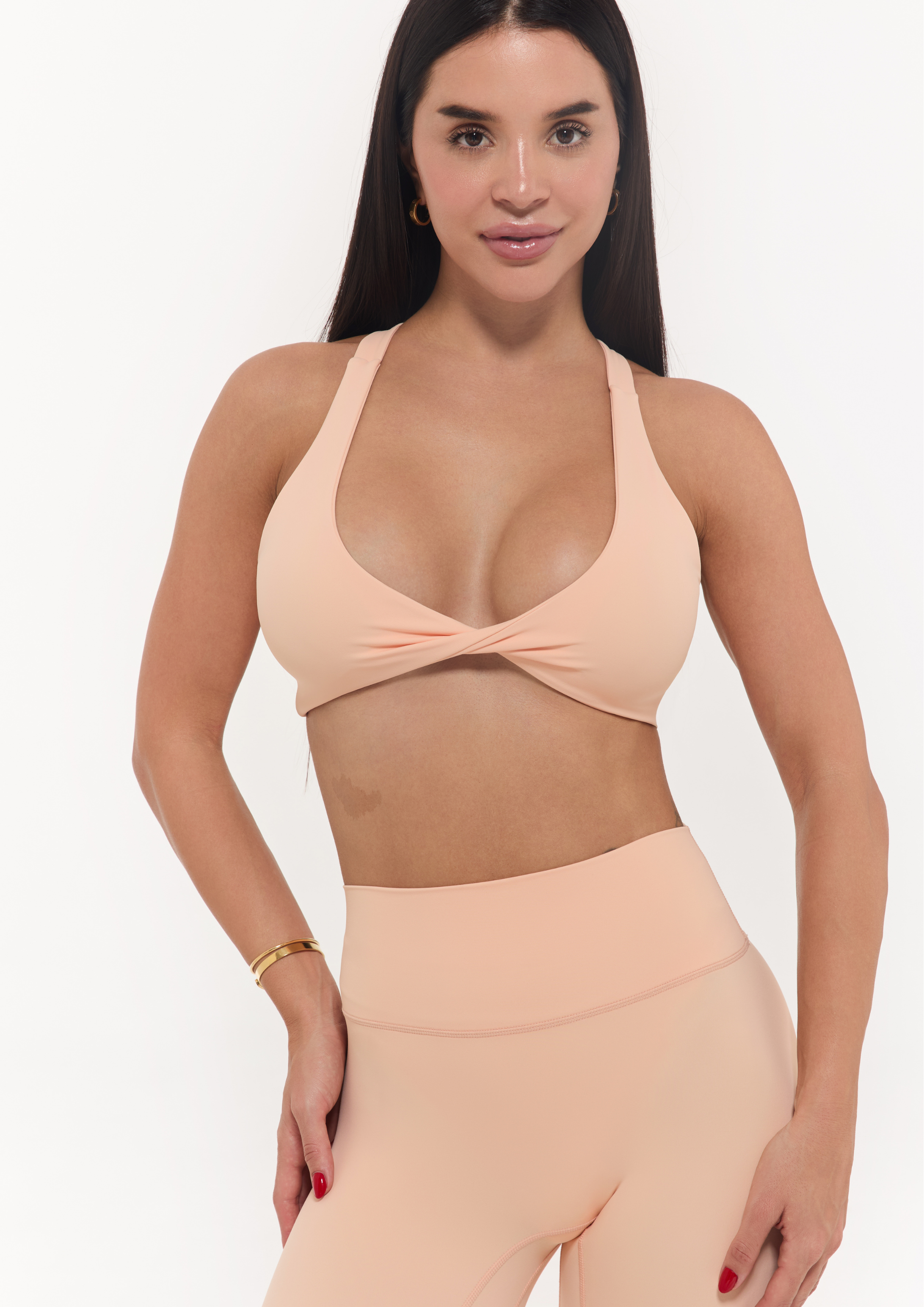 Knot Bralette - Bellini