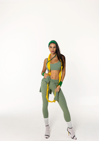 Detailed Scrunch Leggings