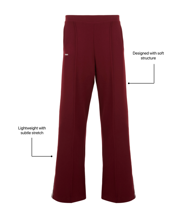 Moscow Suit Pants - Burgundy