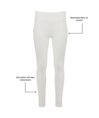 Sculpt Seamless Long Leggings - Arctic White