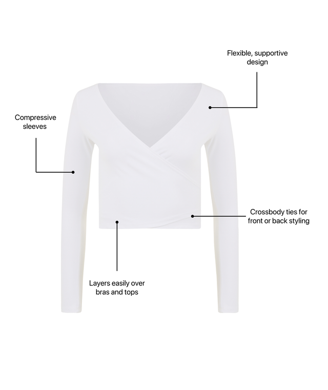 So Compressive Crossbody Bolero