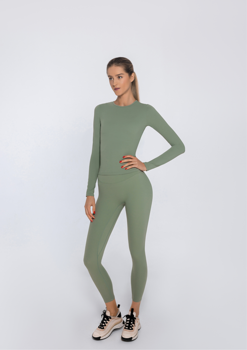 Detailed Scrunch Leggings