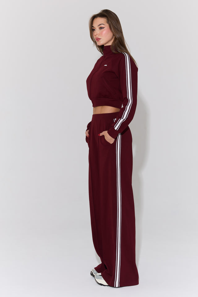 Moscow Suit Jacket - Burgundy