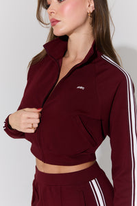 Moscow Suit Jacket - Burgundy