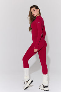 Plain Jane Leggings - Rosso
