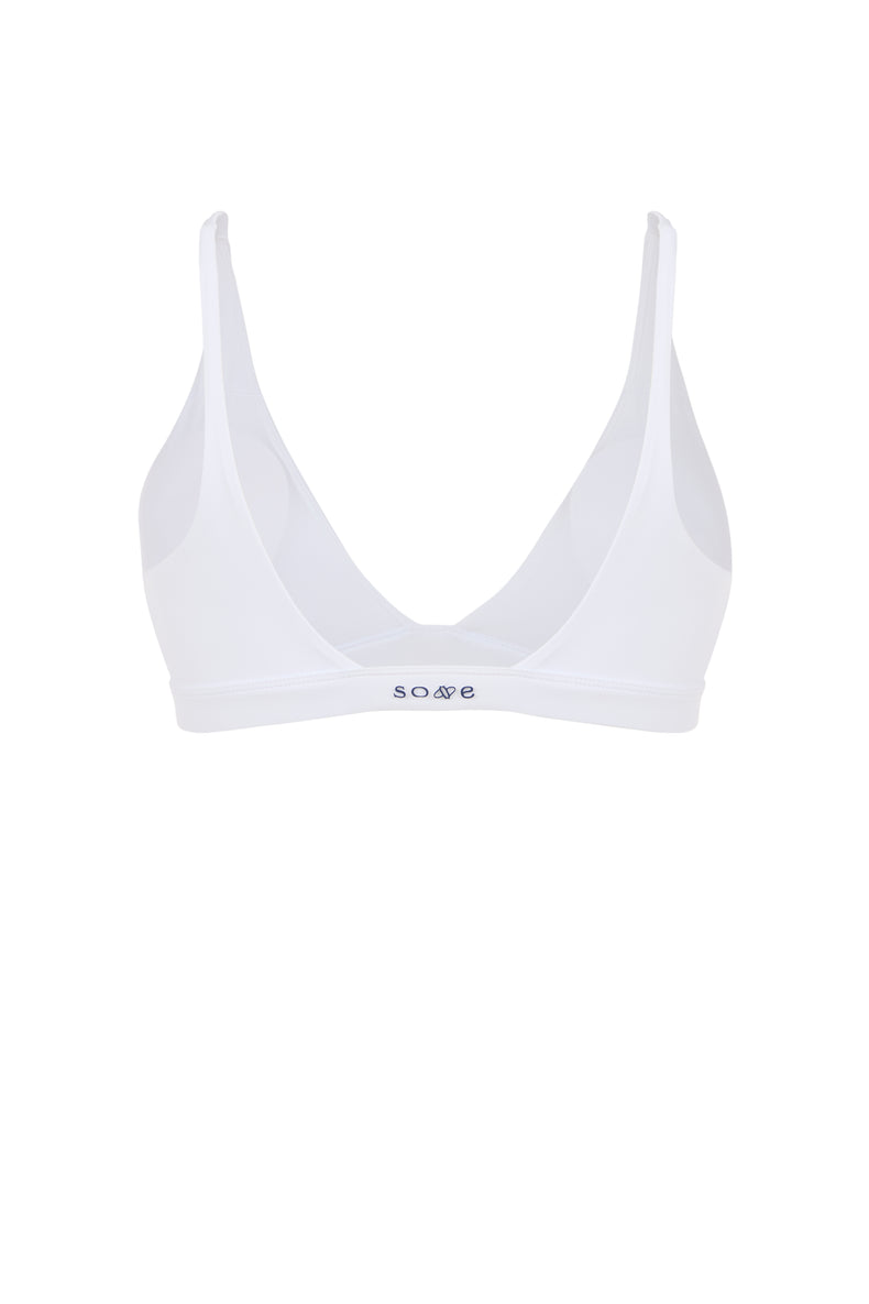 Evoke Bralette - Arctic White